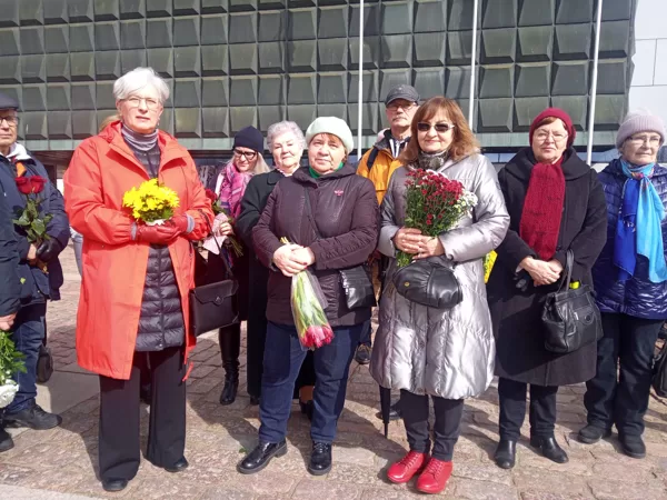 1949.gada 25.marta deportāciju piemiņas pasākums Rīgā